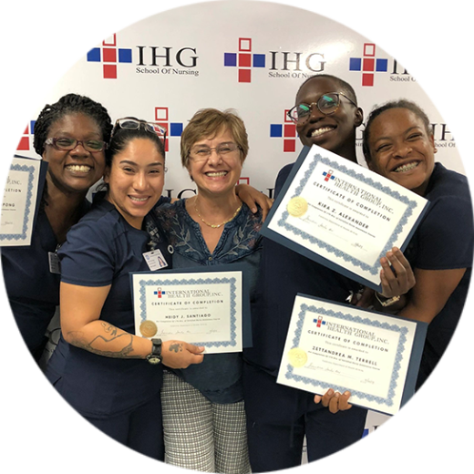 a group of happy medical assistant
